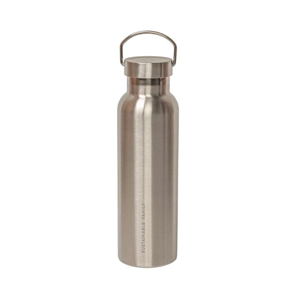 Drinkfles - Thermos - 1000 ml, Roestvrij staal