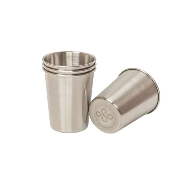 Inox drinkbeker set